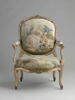 Fauteuil à la reine, d'un ensemble de six (avec le OA 9411 B, OA 9411 C, OA 9411 E, OA 9411 F, OA 9411 G), image 1/4