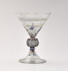 Verre à jambe et à noeud, image 3/11