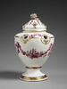 Pot pourri Pompadour à décor en camaïeu carmin, image 5/8