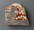 Fragment de plaque :  décor jaspé, image 1/2