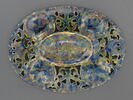 Plat ovale ajouré à quatre cavités rondes et une cavité centrale ovale, image 2/4
