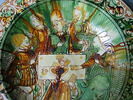 Plat circulaire : joueurs de tarots, image 2/6
