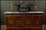 Bas de bibliothèque à quatre vantaux du cabinet de travail du duc d'Orléans aux Tuileries, image 1/3