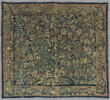 Verdure à fleurs et feuillages, d’une tenture de six pièces, image 1/6