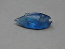 Poisson en verre bleu, à la queue cassée, image 4/5