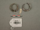 boucle d'oreille = pendant d'oreille ; anneau, image 1/2