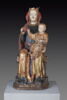 Vierge assise tenant l'Enfant, image 12/16