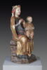Vierge assise tenant l'Enfant, image 13/16