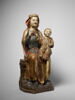 Vierge assise tenant l'Enfant, image 9/16
