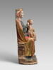 Vierge assise tenant l'Enfant, image 3/16