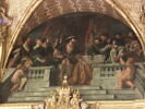La Gloire et la Vérité couronnant les oeuvres du Génie - Les divers âges du Louvre. 
Présentation à François 1er du projet primitif du Louvre, image 2/2