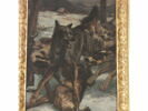 Scènes de chasse et de fauconnerie : Scène de chasse avec louvard, image 3/3