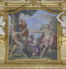 Plafond : Salle des Saisons -Apollon et Marsyas, au dessus de la corniche, côté ouest, image 1/7