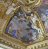 Plafond : Salle des Saisons -Le Printemps, au dessus de la corniche, angle sud-est, image 1/6