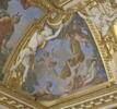 Plafond : Salle des Saisons -L'Eté, au dessus de la corniche, angle-ouest., image 1/8