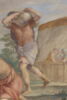 Plafond : Salle de Septime Sévère - La Continence de Scipion, au dessus de la corniche, côté est., image 4/15