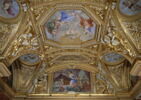 Plafond : Salle des Antonins - Judith et Holopherne, au dessus de la corniche, côté nord,, image 8/8