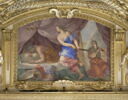 Plafond : Salle des Antonins - Judith et Holopherne, au dessus de la corniche, côté nord,, image 2/8