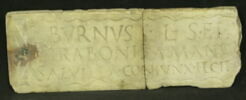 plaque de loculus ; inscription, image 2/2