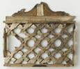 Grille de fenêtre à treillis en deux parties (moucharabieh), image 2/3