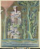 Panneau au Barada, relevé des mosaïques de la Grande Mosquée de Damas, image 2/12