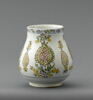 Vase aux mandorles ponctuées se prolongeant en tiges fleuries, image 1/3