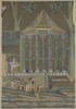 Panneau au Tholos (Relevé des mosaïques de la grande mosquée de Damas), image 1/7