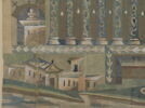 Panneau au Tholos (Relevé des mosaïques de la grande mosquée de Damas), image 5/7