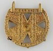 Élément de collier ou pendentif à décor cruciforme, image 2/2