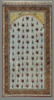 Tenture (qalamkar) à niche meublée de touffes fleuries, image 1/2