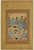 Yogis aux oreilles fendues (Kanpathayogins) autour d'un feu, image 6/6