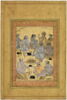 Yogis aux oreilles fendues (Kanpathayogins) autour d'un feu, image 1/6