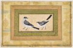 Deux mésanges (page d'album), image 1/7