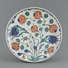 Plat aux tulipes et aux roses (au grand bouquet), image 1/3