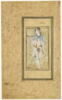 Jeune derviche (?) jouant du cor, image 1/3