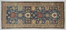 Tapis à palmettes auréolées dit 