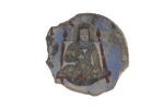 Fragment de fond de coupe au prince trônant, image 1/2