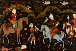 Plat de reliure : scène de chasse, image 12/22