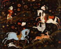 Plat de reliure : scène de chasse, image 14/22