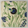 Carreau aux roses, oeillets, jacinthes et lys, image 1/2