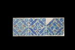 Carreau aux tigrures, triples ocelles, tulipes et oeillet, image 3/3