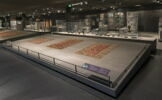 Tapis à rinceaux d'arabesques et fleurs de lotus dit 