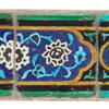 Carreau à décor de cartouche à motifs floraux, image 2/2