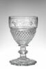 Verre à pied dit en gondole, d'un ensemble de 6, image 1/3