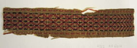 bande décorative d'habillement ; fragment, image 2/2