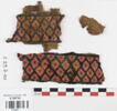 bande décorative d'habillement ; deux fragments, image 1/2