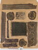 bande décorative d'habillement ; orbiculus ; tabula ; fragment, image 1/3
