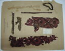 bande décorative d'habillement ; fragment, image 3/3