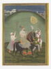 Portrait équestre de Muhammad ʿAdil Shah de Bijapur (page d'album), image 1/3