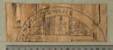 papyrus funéraire ; hypocéphale, image 2/2